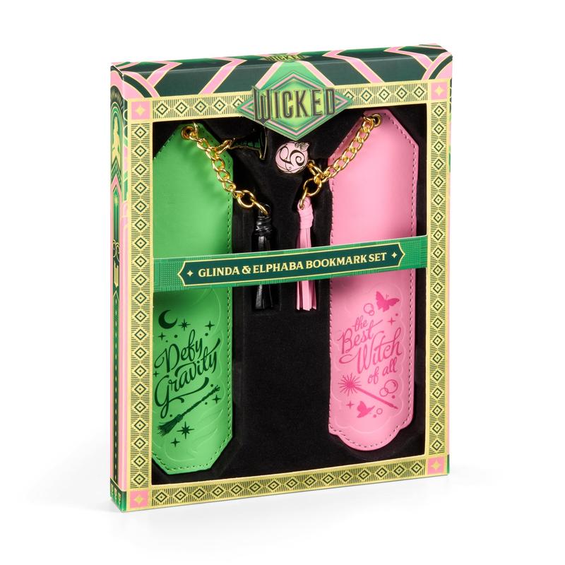 Conjunto de marcadores The Noble Collection Wicked Glinda Elphaba
